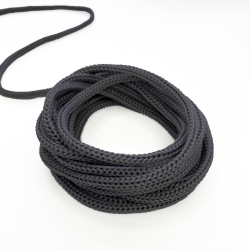 Шнур для одежды d-4.5мм, цвет Серый (на отрез)  в Перми