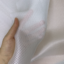 Сетка 3D трехслойная Air mesh 160 гр/м2, цвет Белый (на отрез)  в Перми