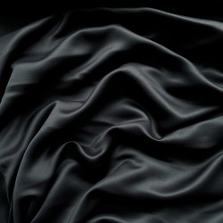 Светозатемняющая ткань для штор &quot;Блэкаут&quot; 95% (Blackout), цвет Черный (на отрез)  в Перми