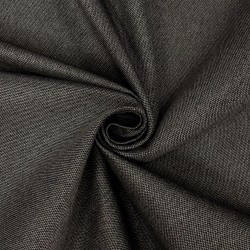 Ткань Рогожка (мебельная), цвет Тёмно-Серый (на отрез)  в Перми