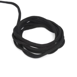 Шнур для одежды 4,5 мм, цвет Чёрный (на отрез)  в Перми