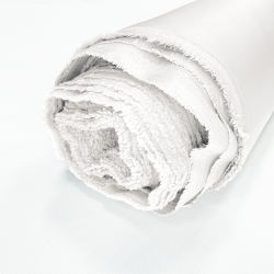 Мерный лоскут в рулоне Ткань Оксфорд 600D PU, цвет Белый 21,3м (№80,2)  в Перми