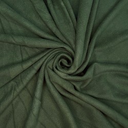 Флис Односторонний 130 гр/м2, цвет Темный хаки (на отрез)  в Перми