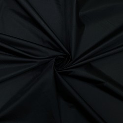 Ткань Дюспо 240Т WR PU Milky, цвет Черный (на отрез)  в Перми