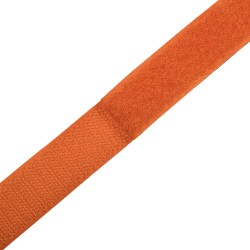 Контактная лента 25мм  Оранжевый (велькро-липучка, на отрез)  в Перми
