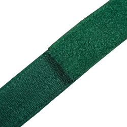 Контактная лента 40мм (38мм) цвет Зелёный (велькро-липучка, на отрез)  в Перми