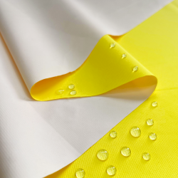 Водонепроницаемая Дышащая Мембранная ткань PU 10'000, цвет Жёлтый (на отрез)  в Перми