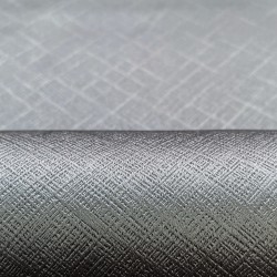 Ткань Блэкаут для штор светозатемняющая 100% &quot;Орнамент Серый&quot; (на отрез)  в Перми